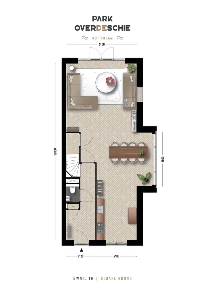 Foto 3 van Tuin Hoekwoning (Bouwnr. 16)