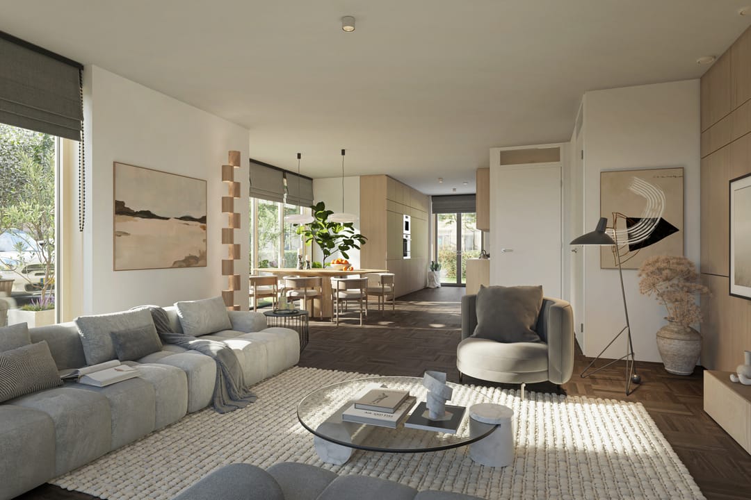 Foto 2 van Tuin Tussenwoning (Bouwnr. 17)