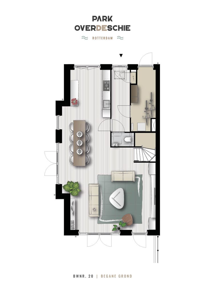 Foto 7 van Dijk Hoekwoning (Bouwnr. 20)