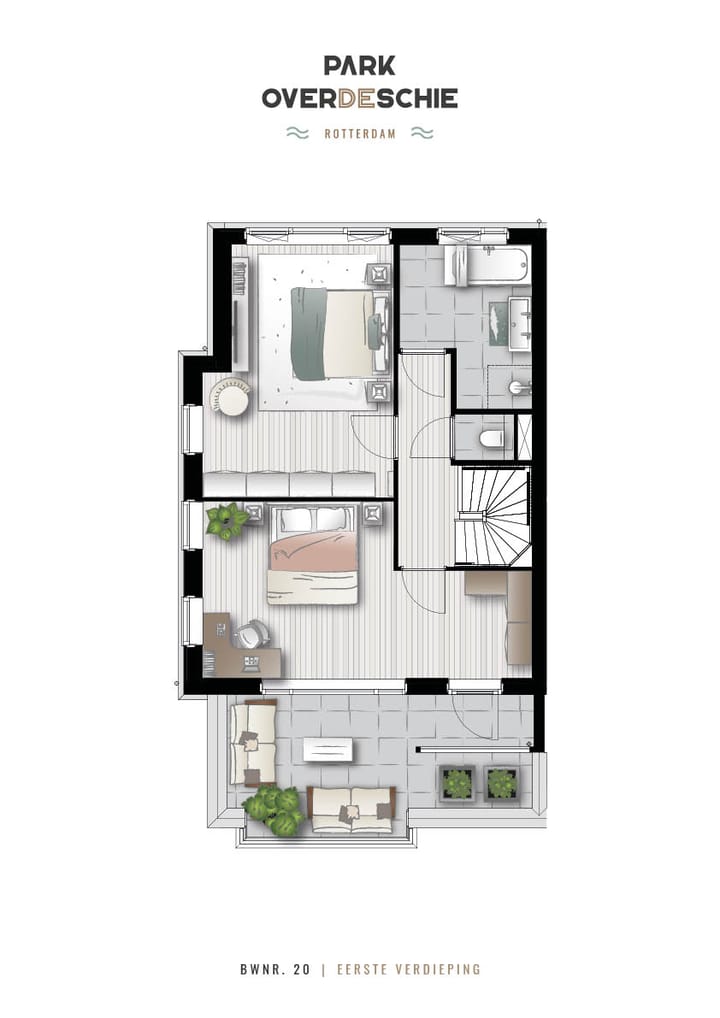 Foto 8 van Dijk Hoekwoning (Bouwnr. 20)