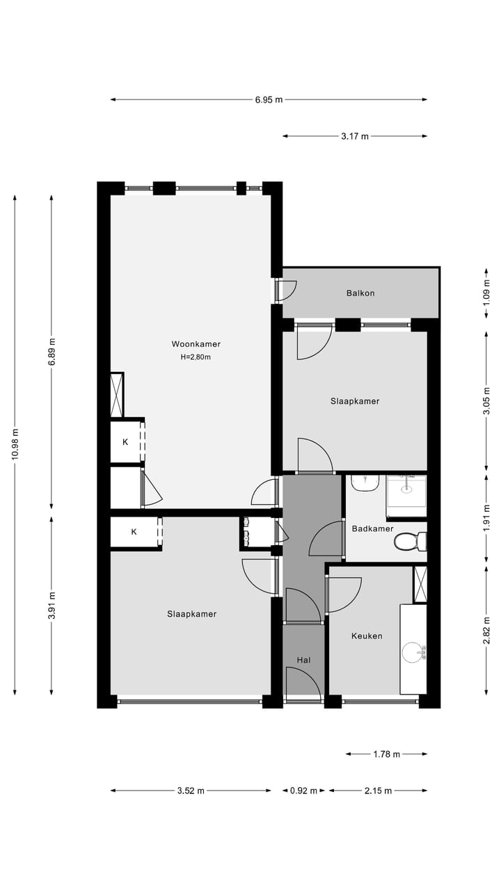 Foto 18 van Herman Robbersstraat 100-E
