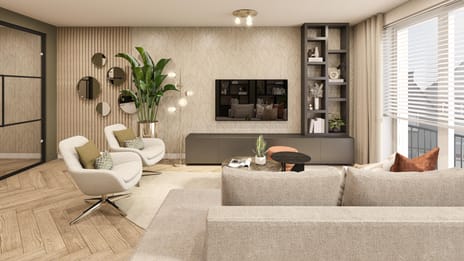 Foto van B-1 Portiekflat