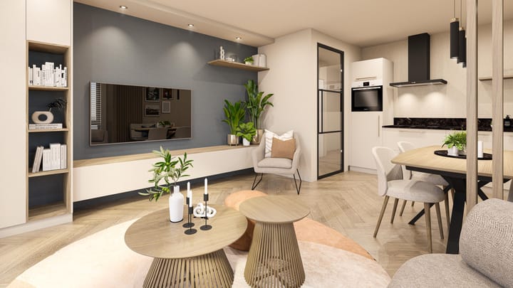 Image of D-2 Apartment with shared street entrance