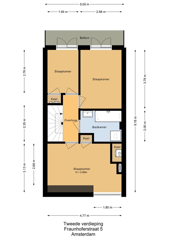 Photo 52 of Fraunhoferstraat 7-H