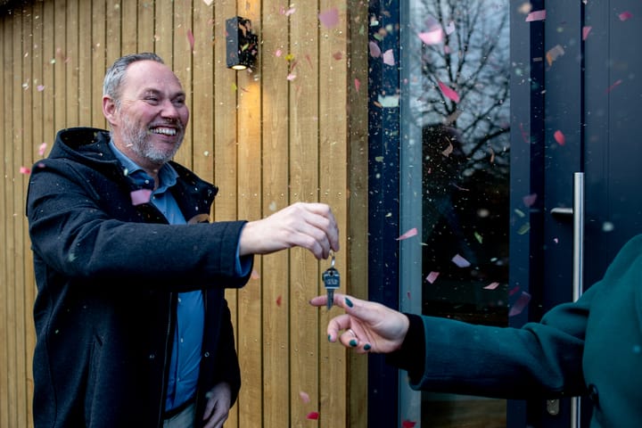 Een promotiefoto voor op kantoor