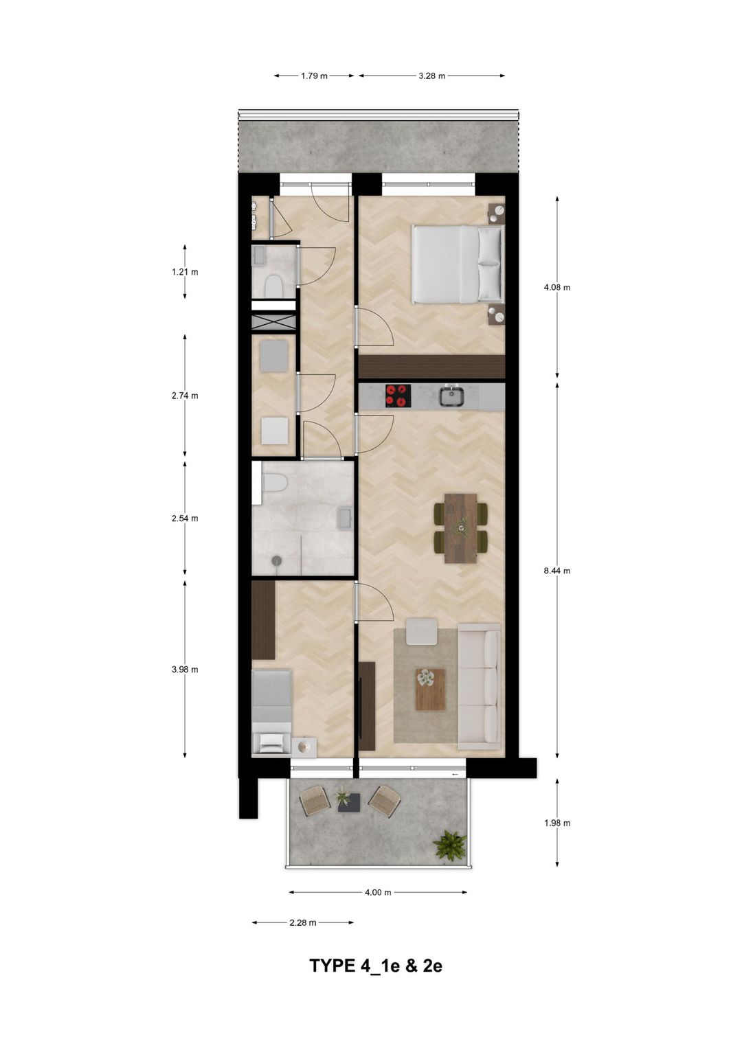 Foto 8 van Type 4 (Bouwnr. 16)