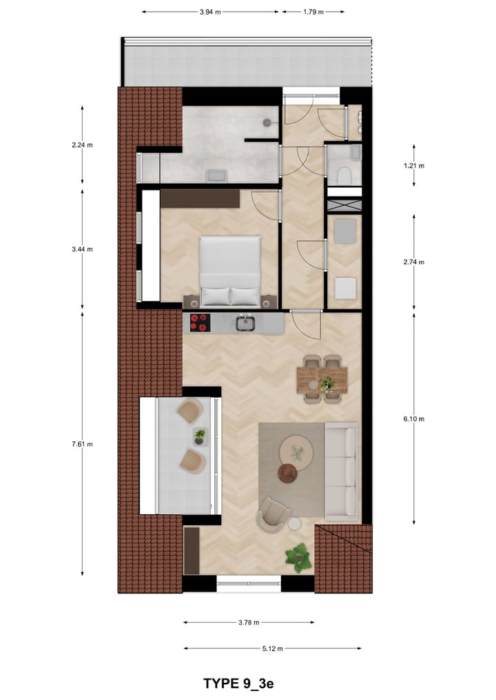 Photo 8 of Type 9 (Bouwnr. 22)