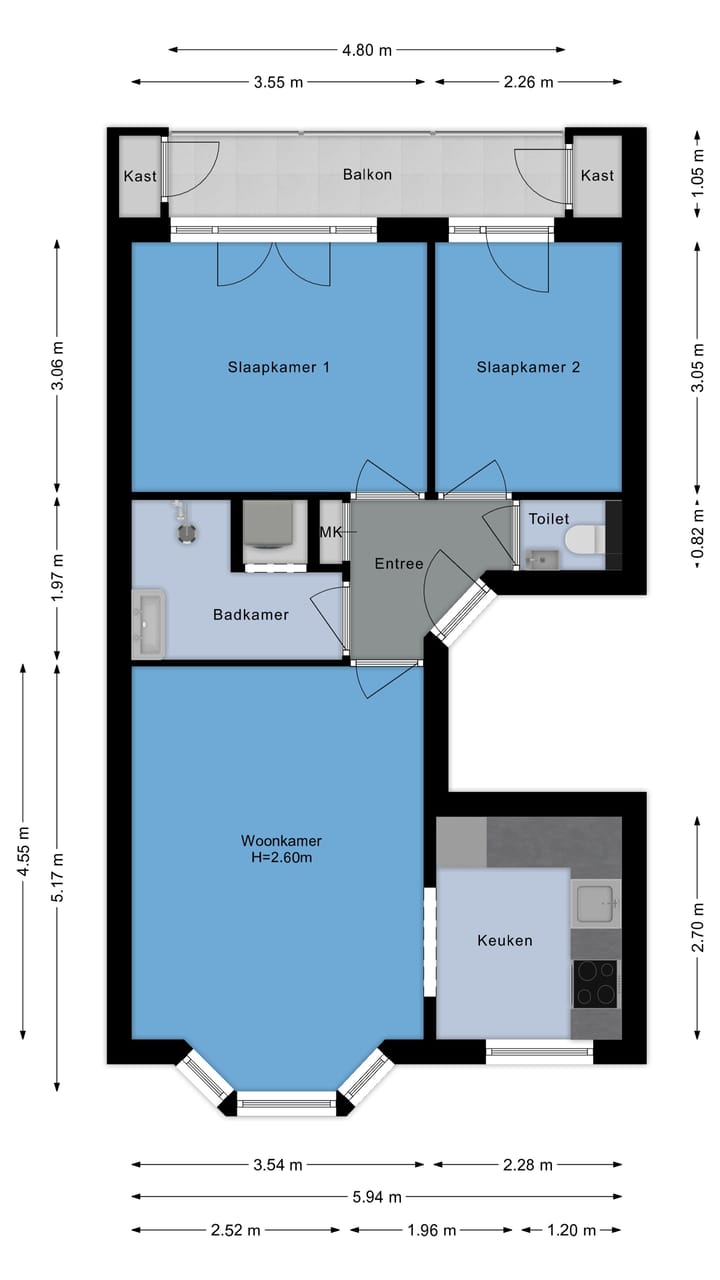 Foto 25 van Woestduinstraat 117-1