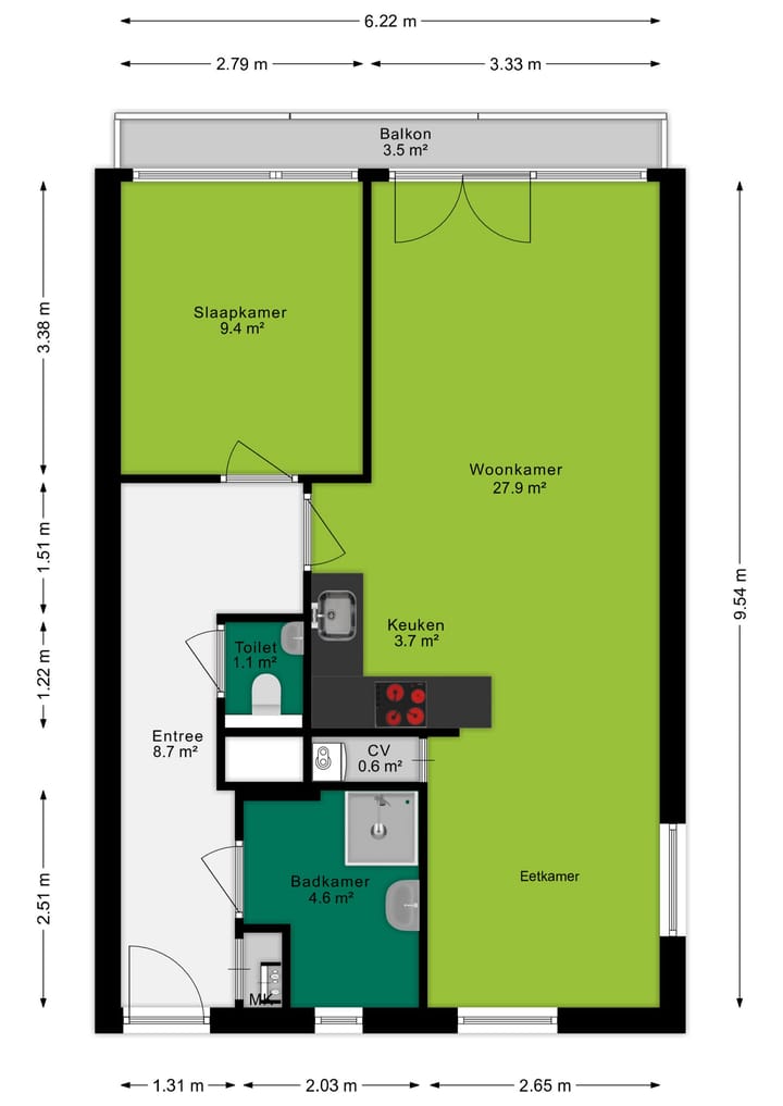 Foto 27 van Robijnstraat 77