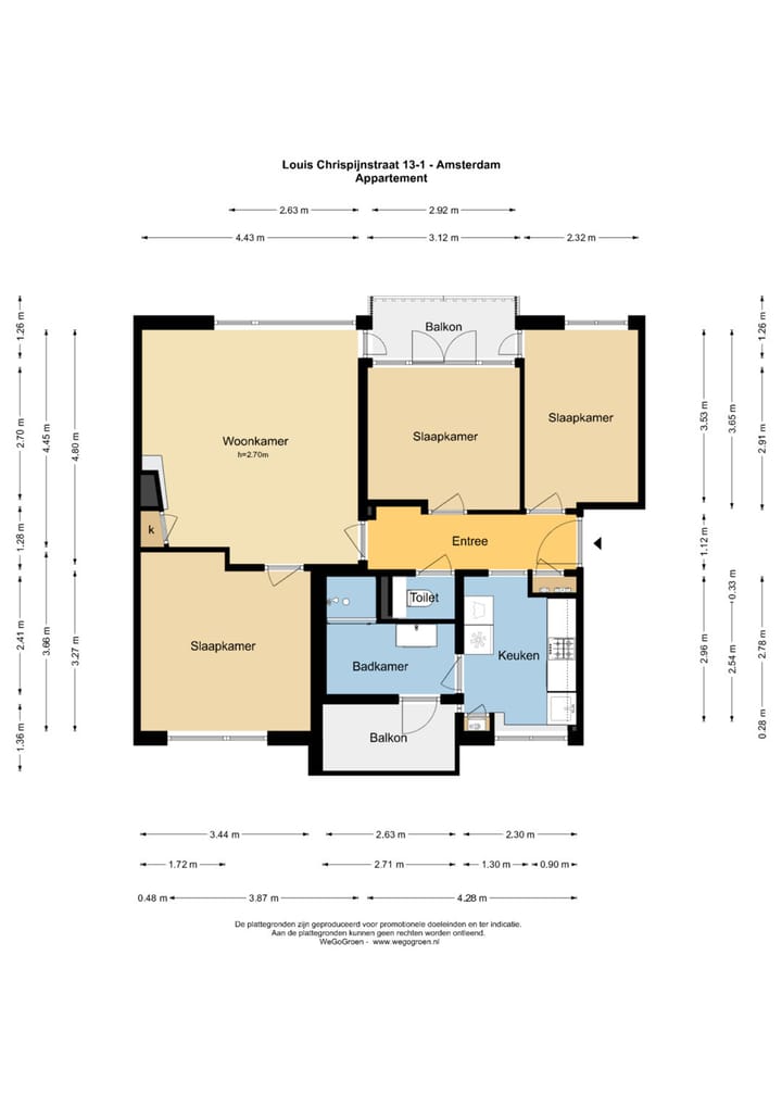 Photo 27 of Louis Chrispijnstraat 13-1