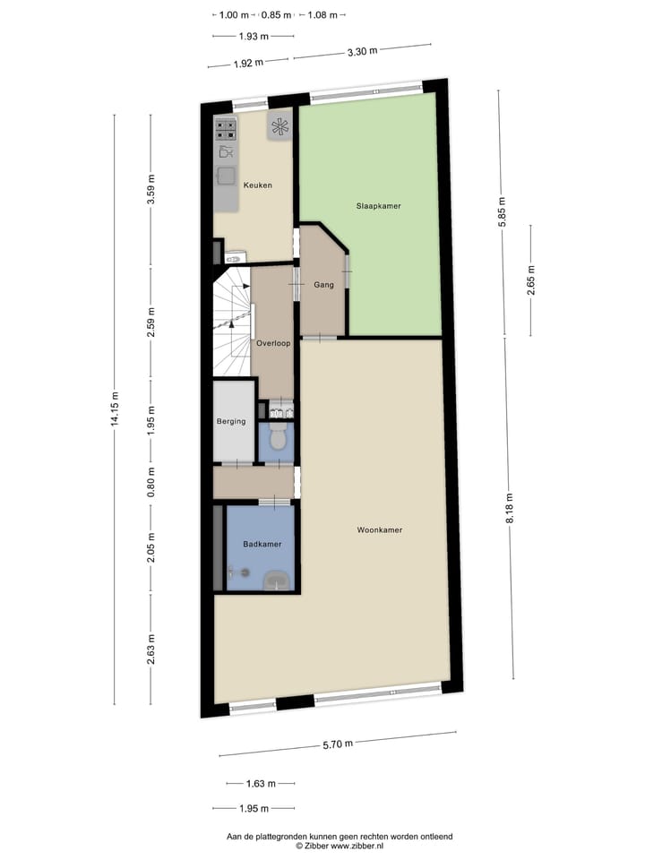 Foto 18 van Vierambachtsstraat 41-B02