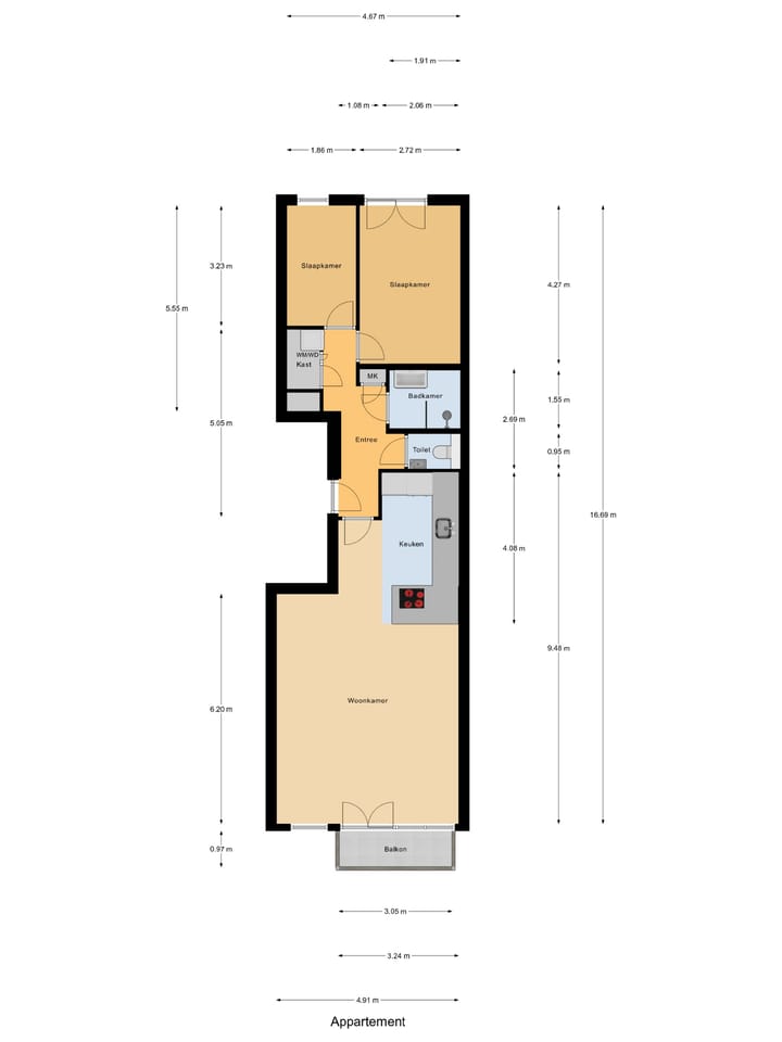 Foto 49 van Helderseweg 9-D4