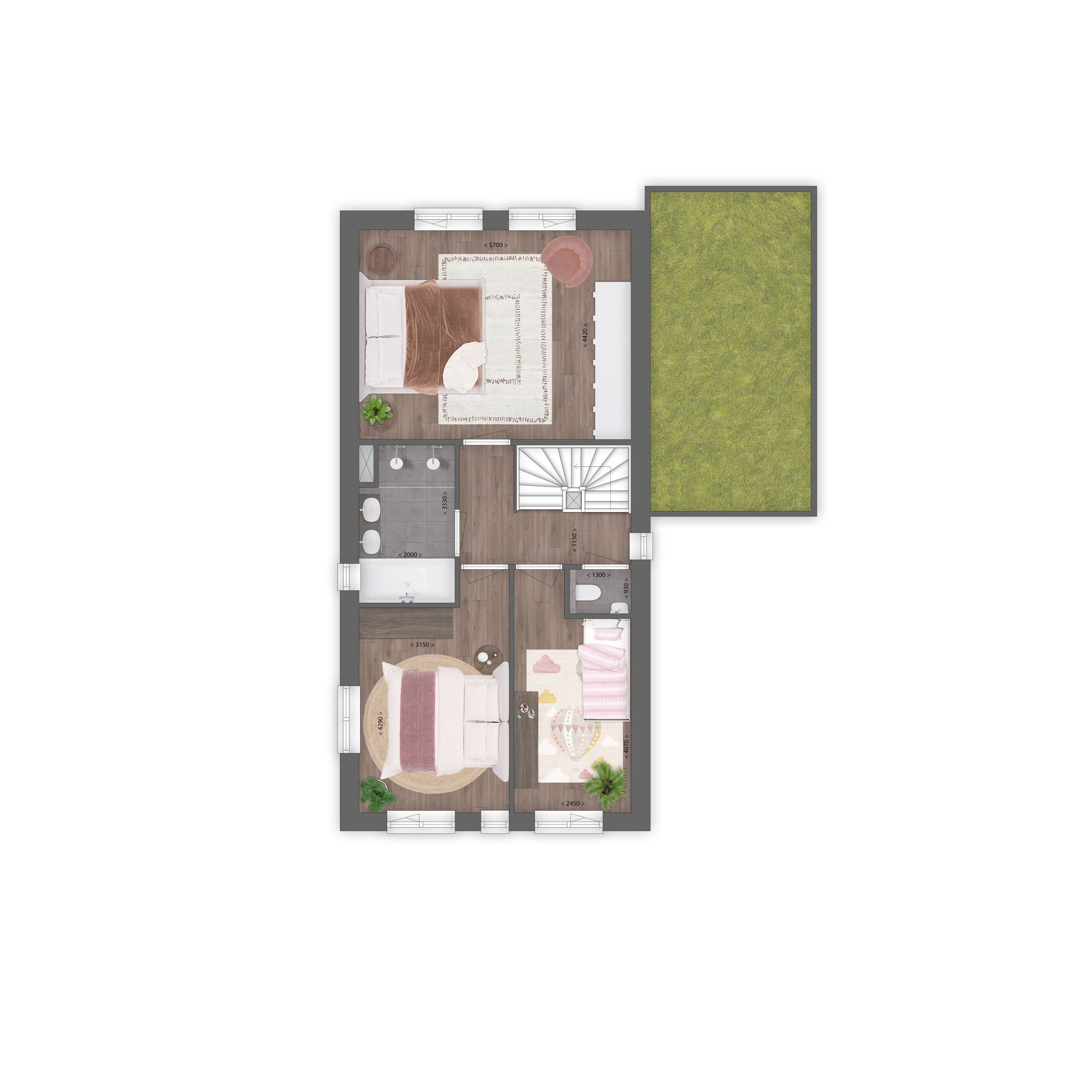 Foto 6 van Vrijstaande villa's (Bouwnr. 30)