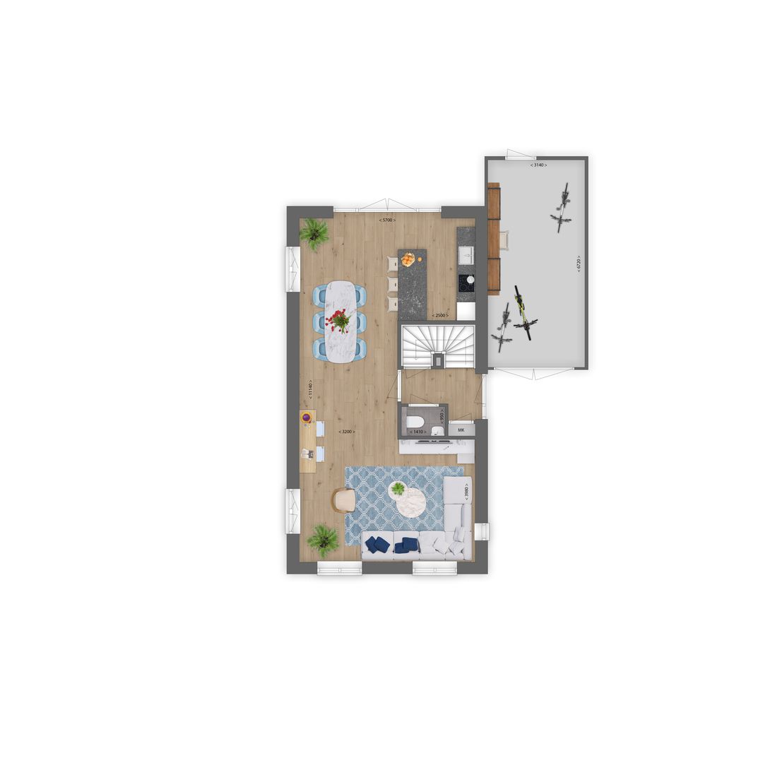 Foto 2 van Vrijstaande villa's (Bouwnr. 37)