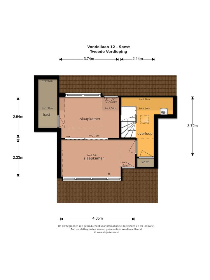 Foto 33 van Vondellaan 12