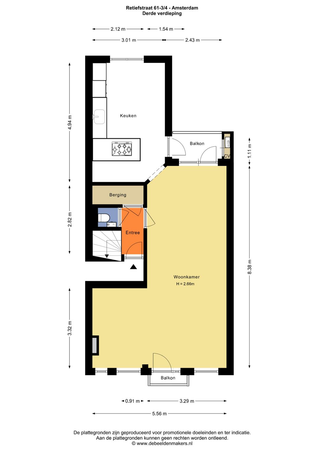 Photo 43 of Retiefstraat 61-3