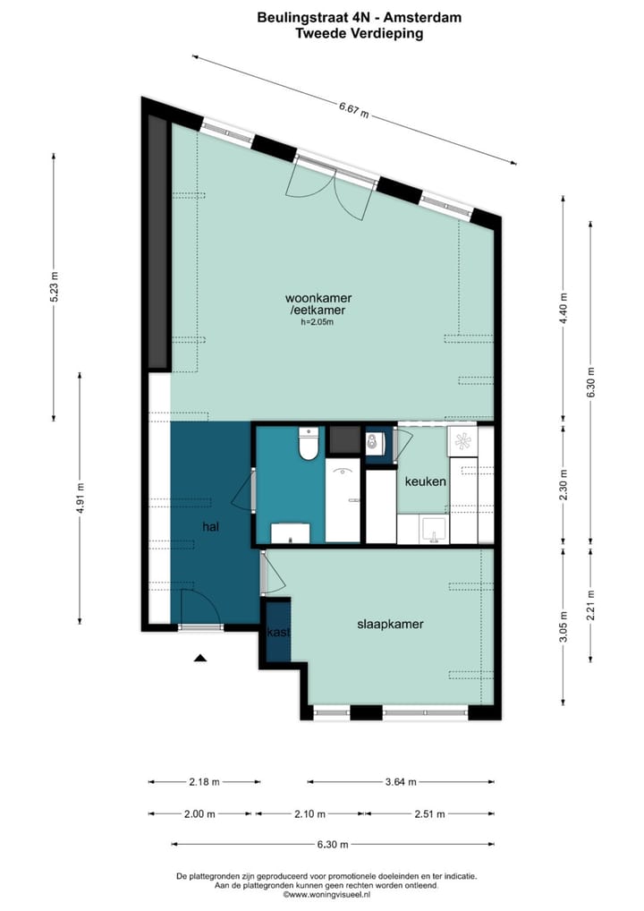 Foto 38 van Beulingstraat 4-N