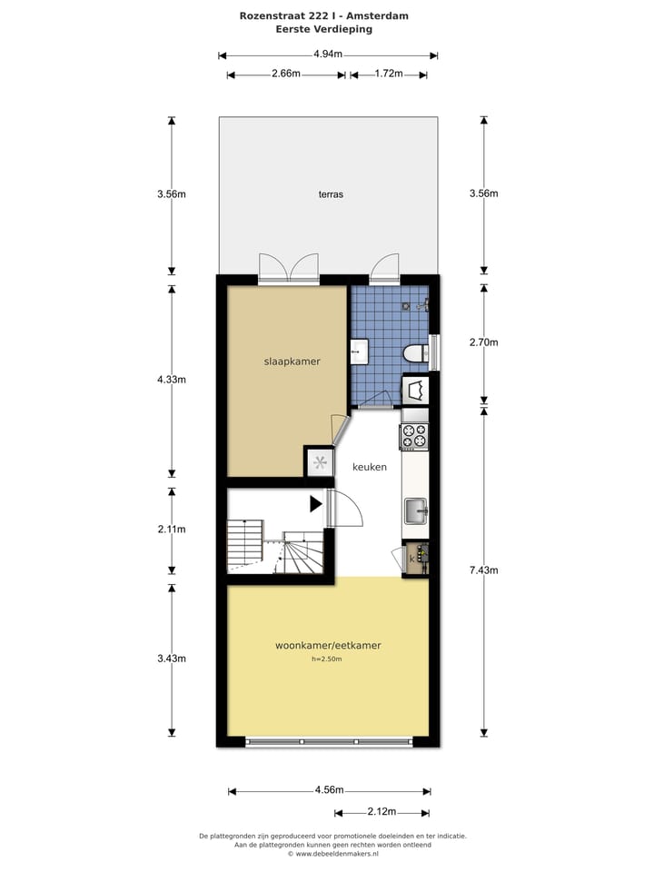 Foto 20 van Rozenstraat 222-1