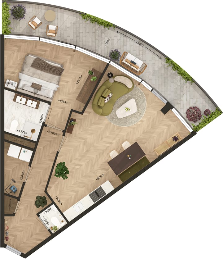 Foto 4 van Hassinkborgh 8-C