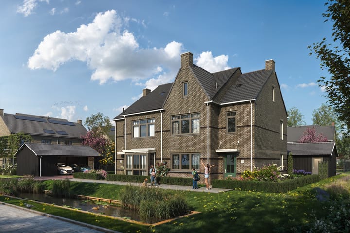 Foto 2 van Blauwe Regen twee-onder-een-kapwoningen (Bouwnr. 97)