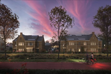 Blauwe Regen hoekwoning beukmaat 7,2 m thumbnail