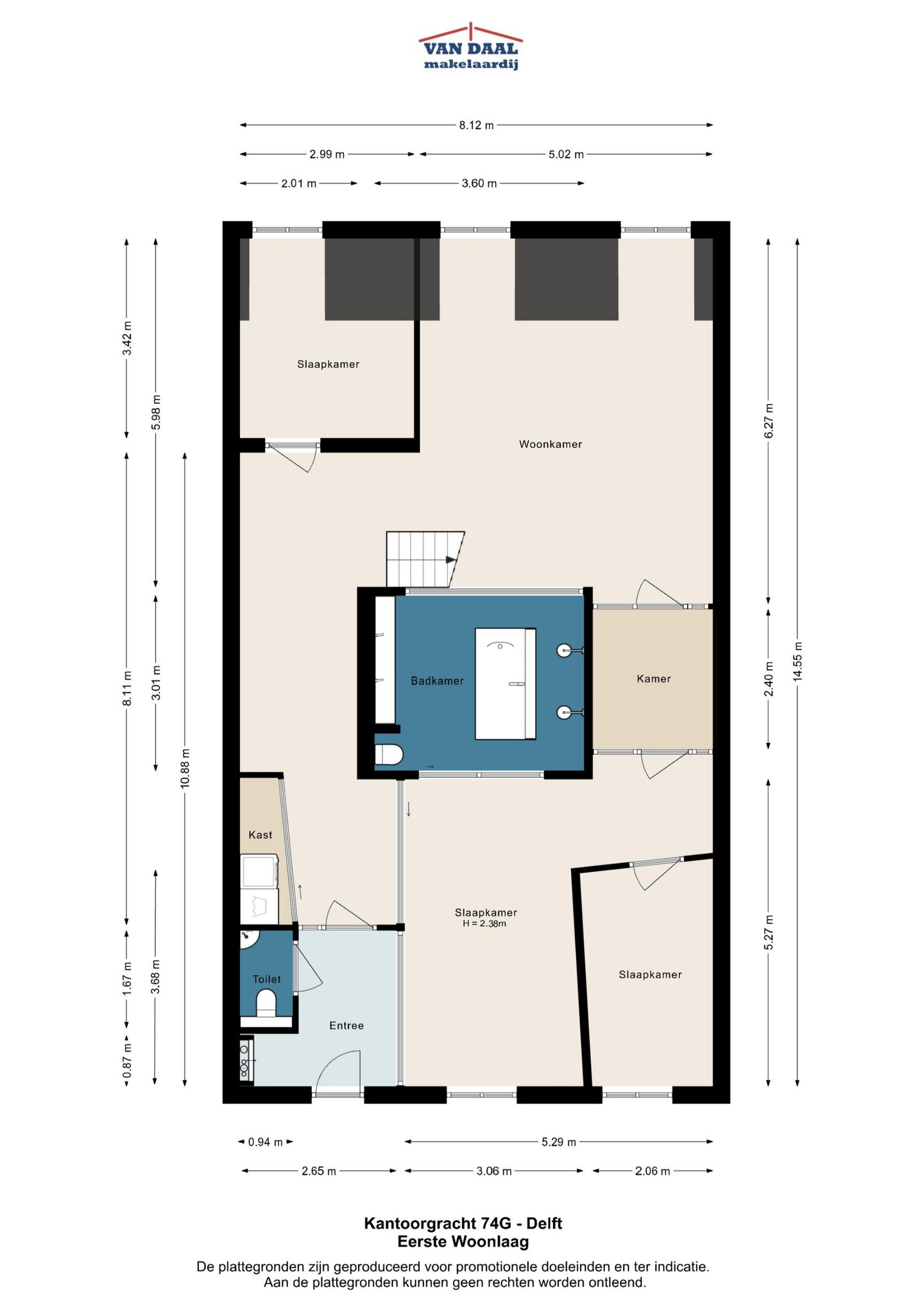 Foto 64 van Kantoorgracht 74-G