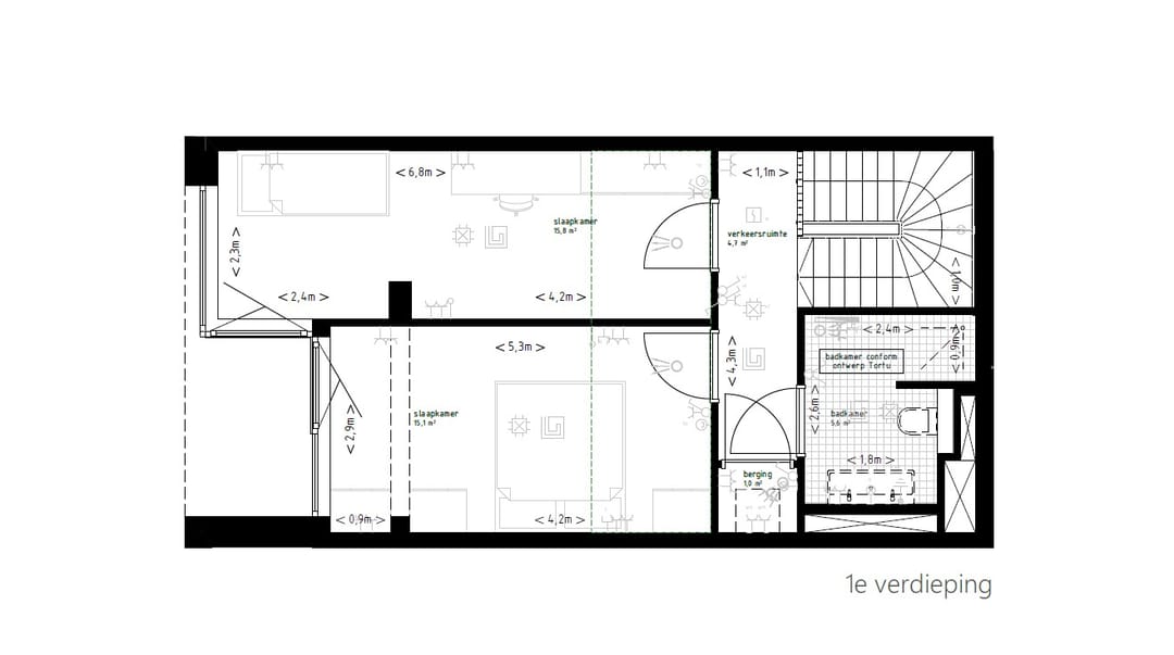 Foto 16 van Stadswoning - Bouwnummer 7 (Bouwnr. 7)