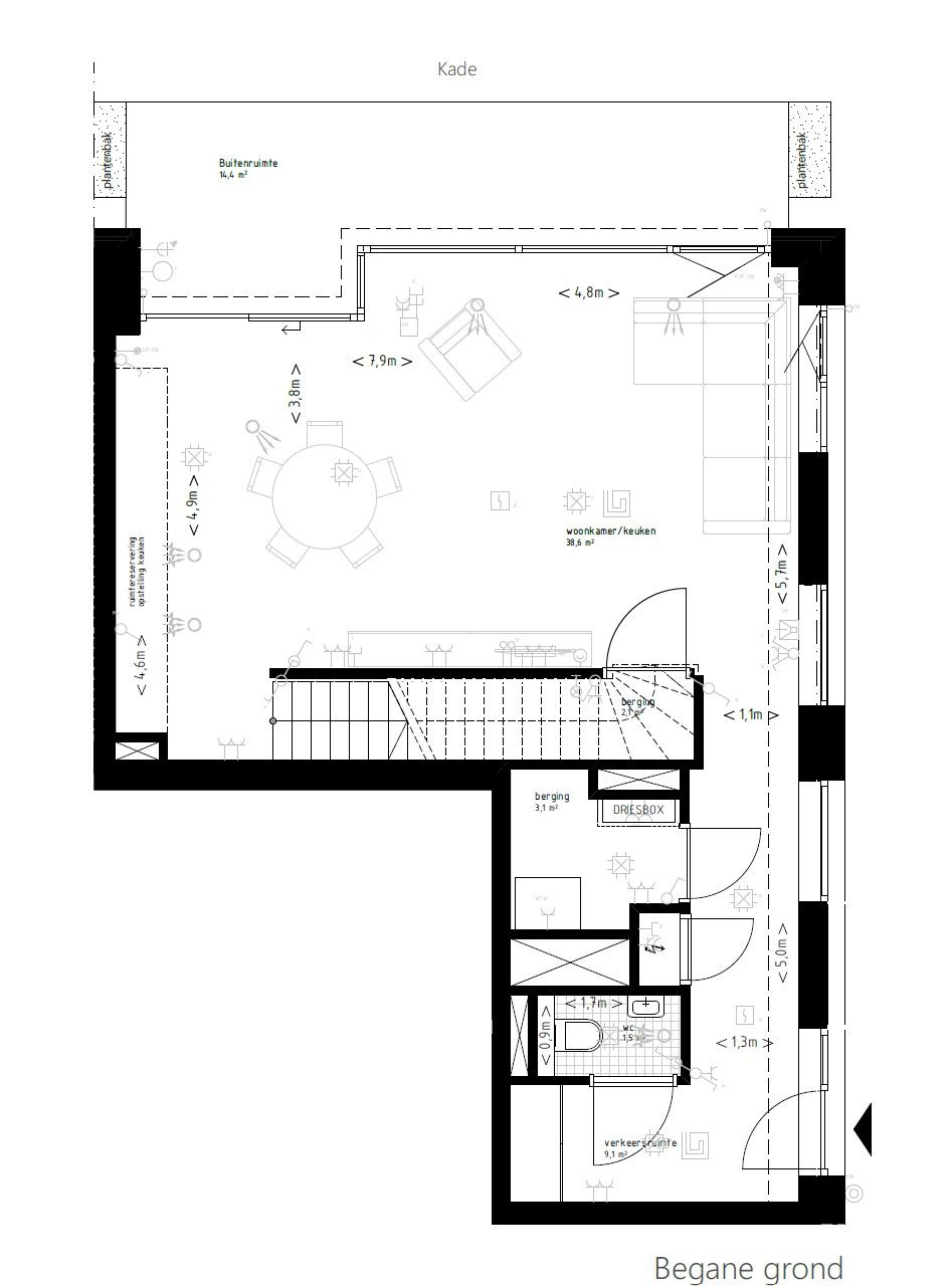 Foto 15 van Stadswoning - Bouwnummer 15 (Bouwnr. 15)