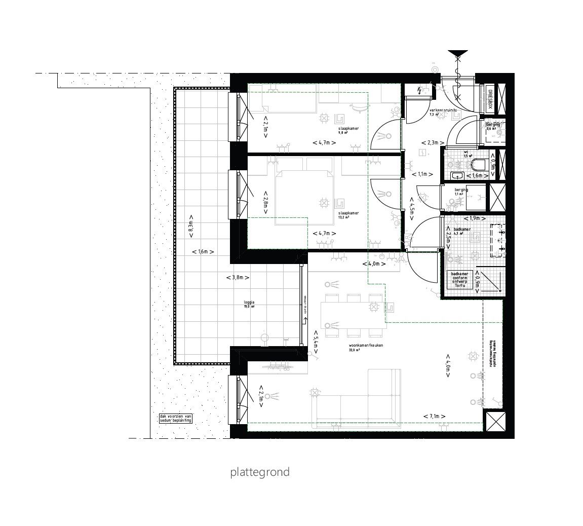 Foto 14 van Appartement - Bouwnummer 46 (Bouwnr. 46)