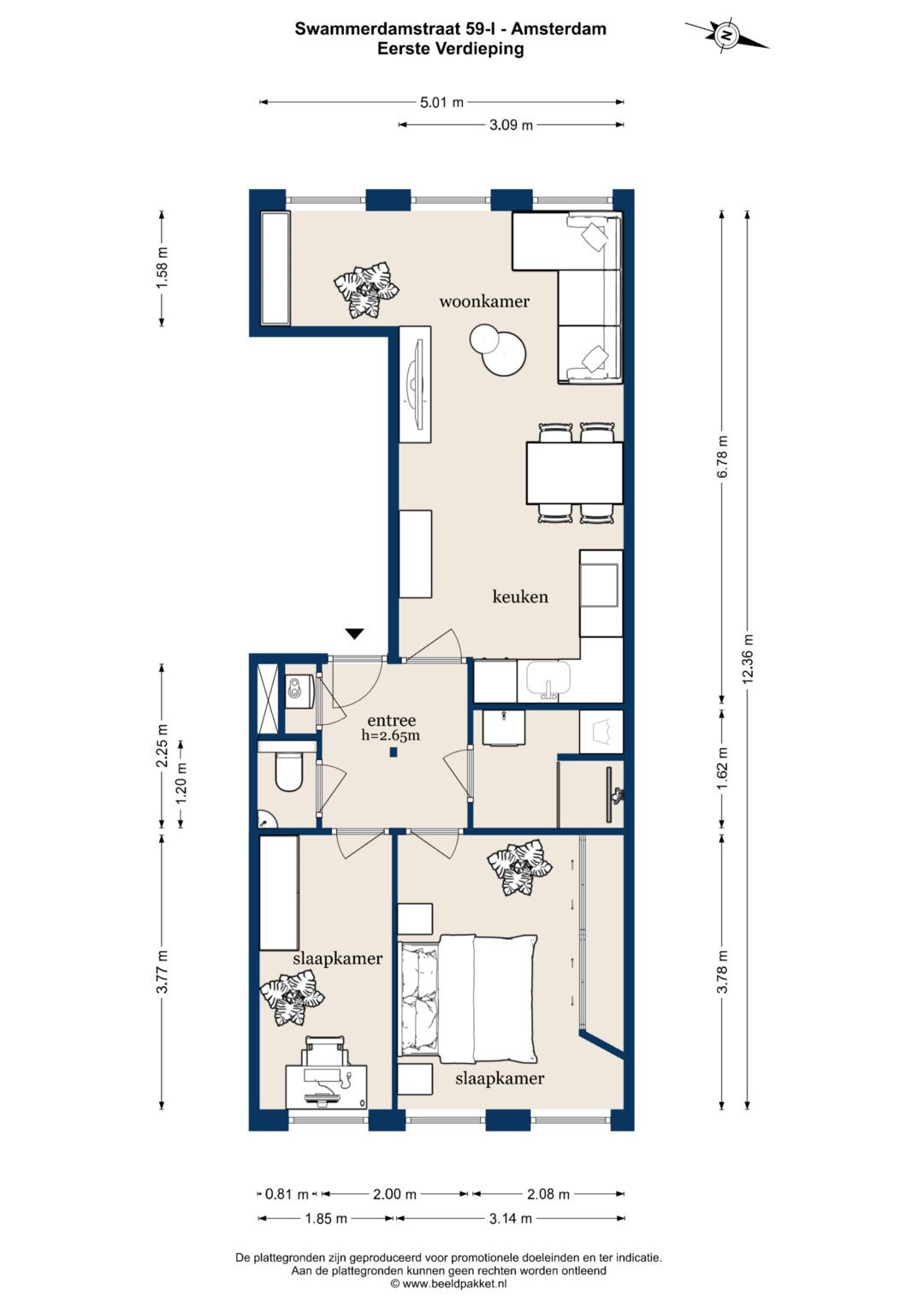 Photo 40 of Swammerdamstraat 59-1