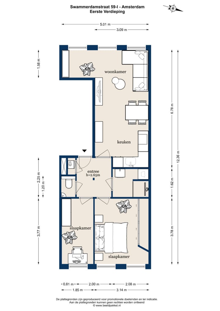 Photo 40 of Swammerdamstraat 59-1