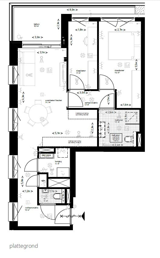 Foto 14 van Appartement - Bouwnummer 111 (Bouwnr. 111)