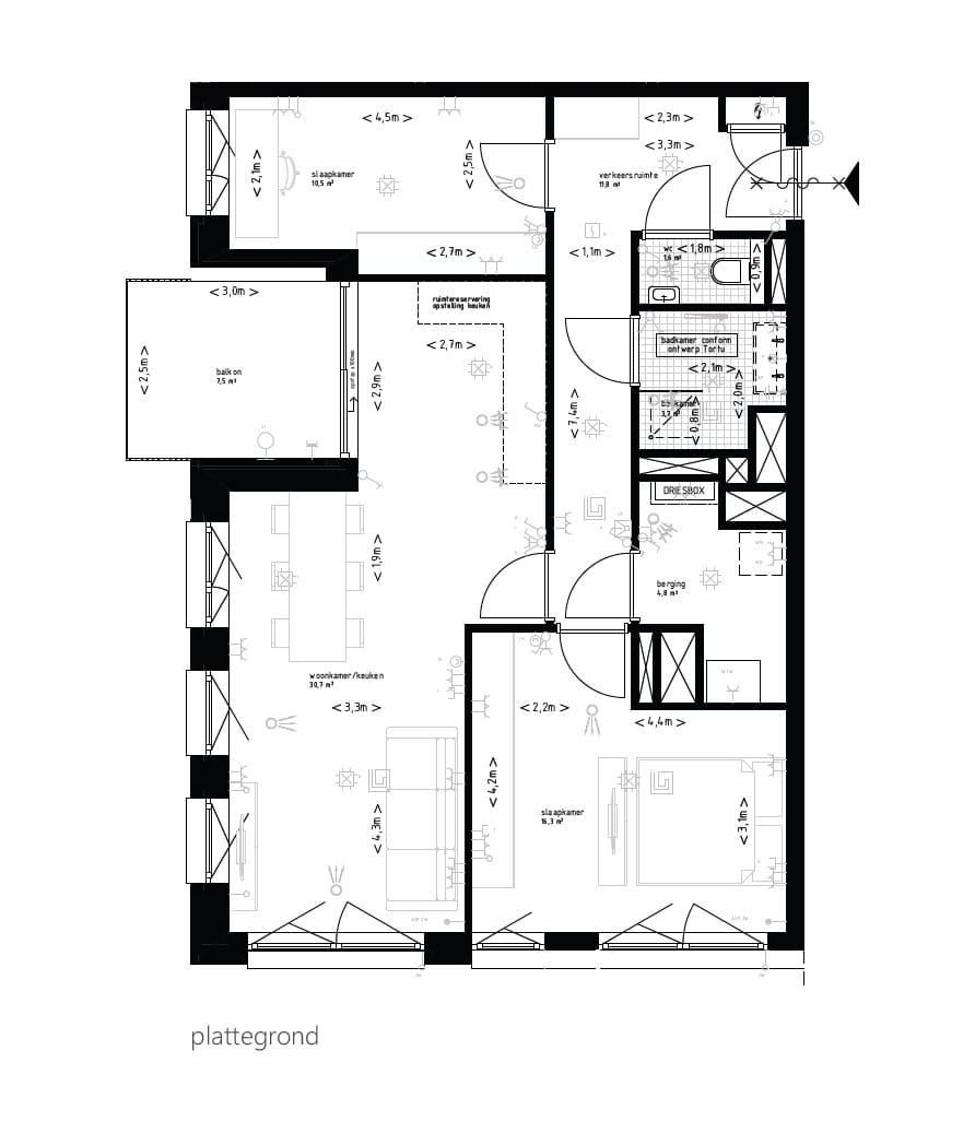 Foto 14 van Appartement - Bouwnummer 126 (Bouwnr. 126)