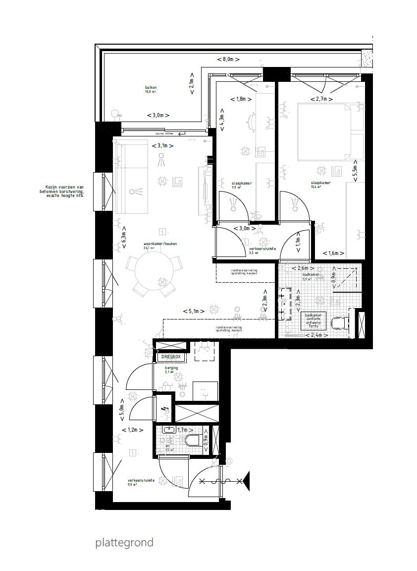 Foto 14 van Appartement - Bouwnummer 128 (Bouwnr. 128)