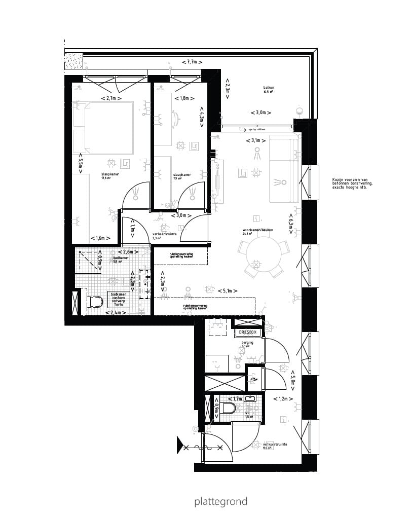 Foto 14 van Appartement - Bouwnummer 129 (Bouwnr. 129)