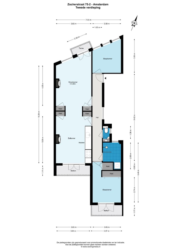 Photo 36 of Zocherstraat 75-2