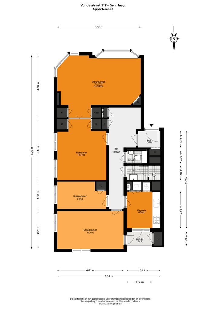 Photo 21 of Vondelstraat 117