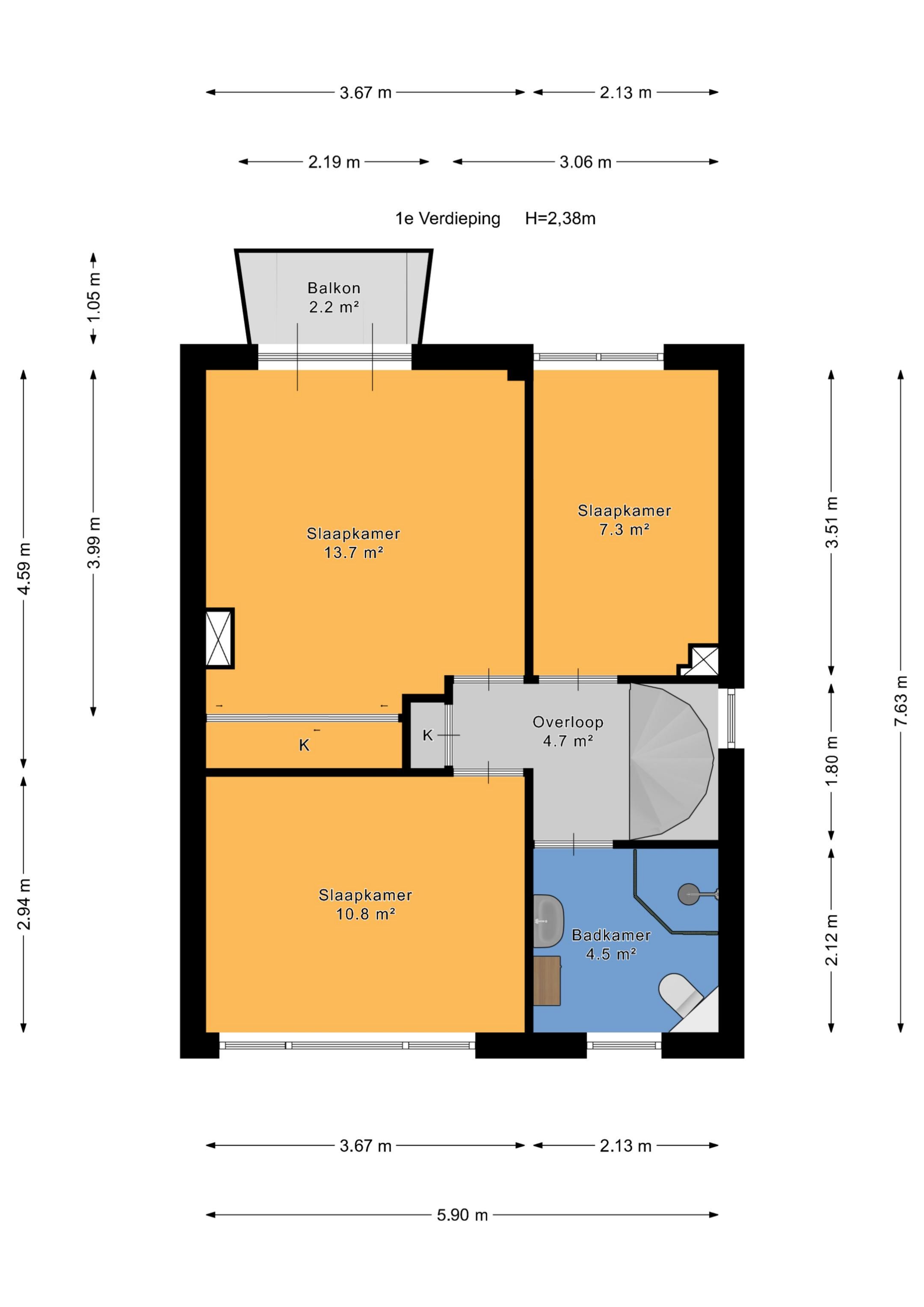 Foto 27 van Wilhelminasingel 21