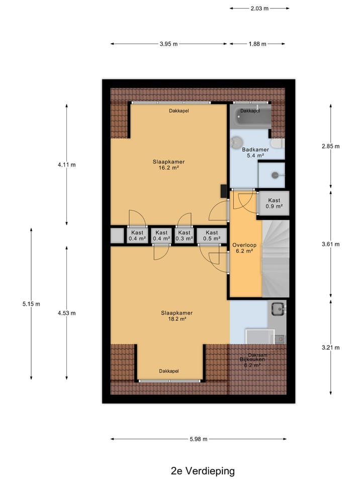 Foto 22 van Eikenrodelaan 100-BV