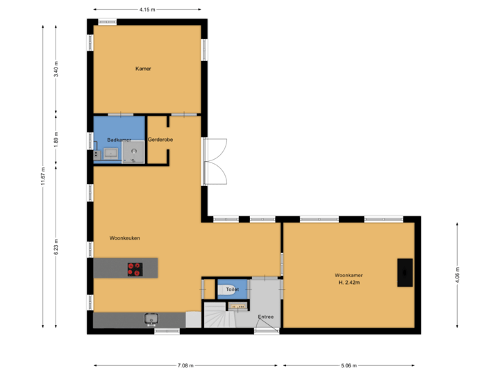 Begane grond monument