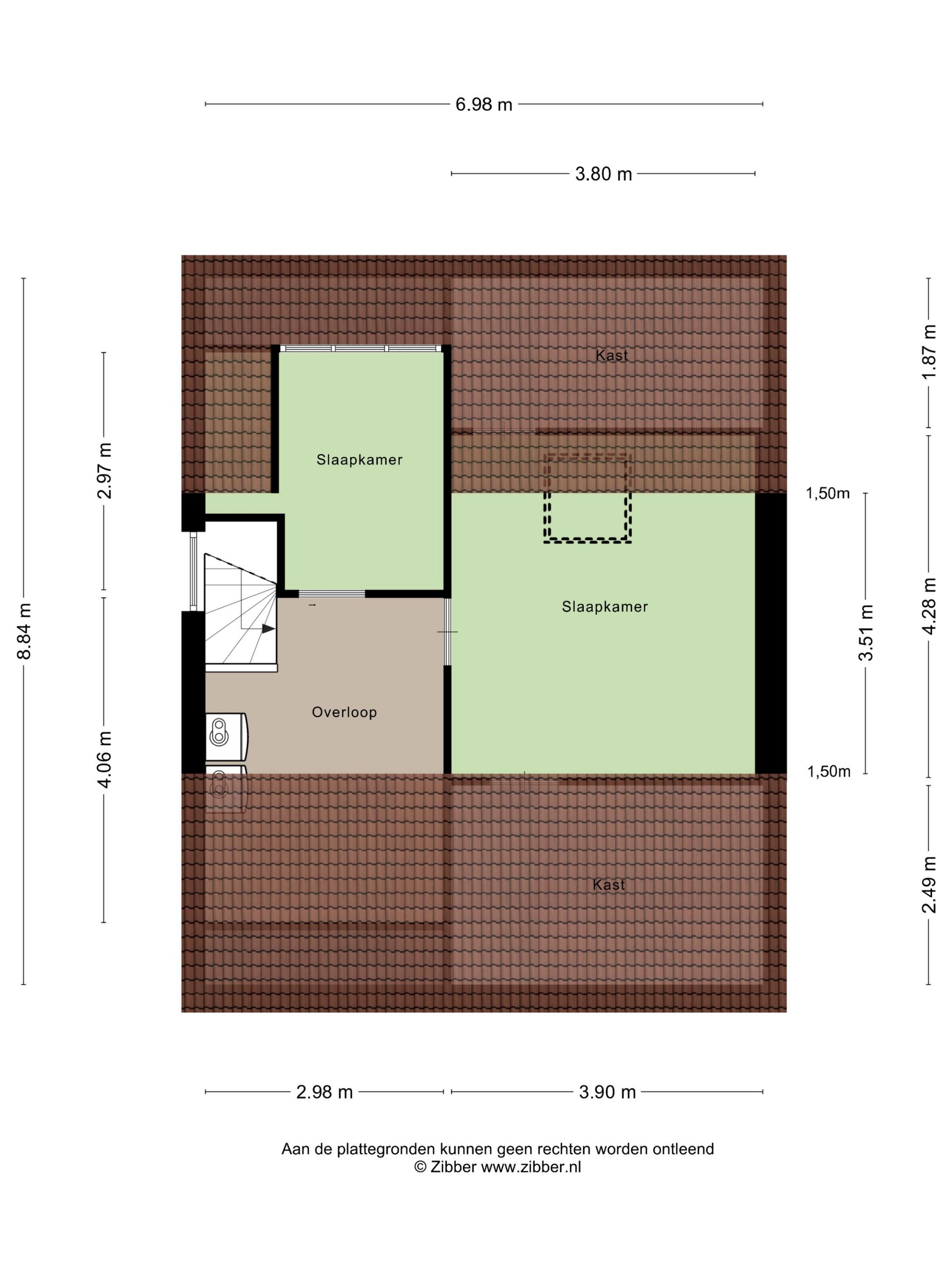Twee-onder-een-kap-woningen 64 Oude-Tonge - Aanzicht 4