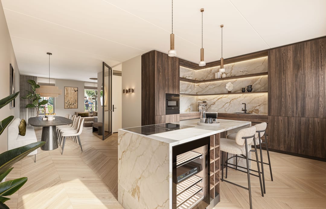 Foto 2 van Twee-onder-een-kap-woningen (Bouwnr. 61)