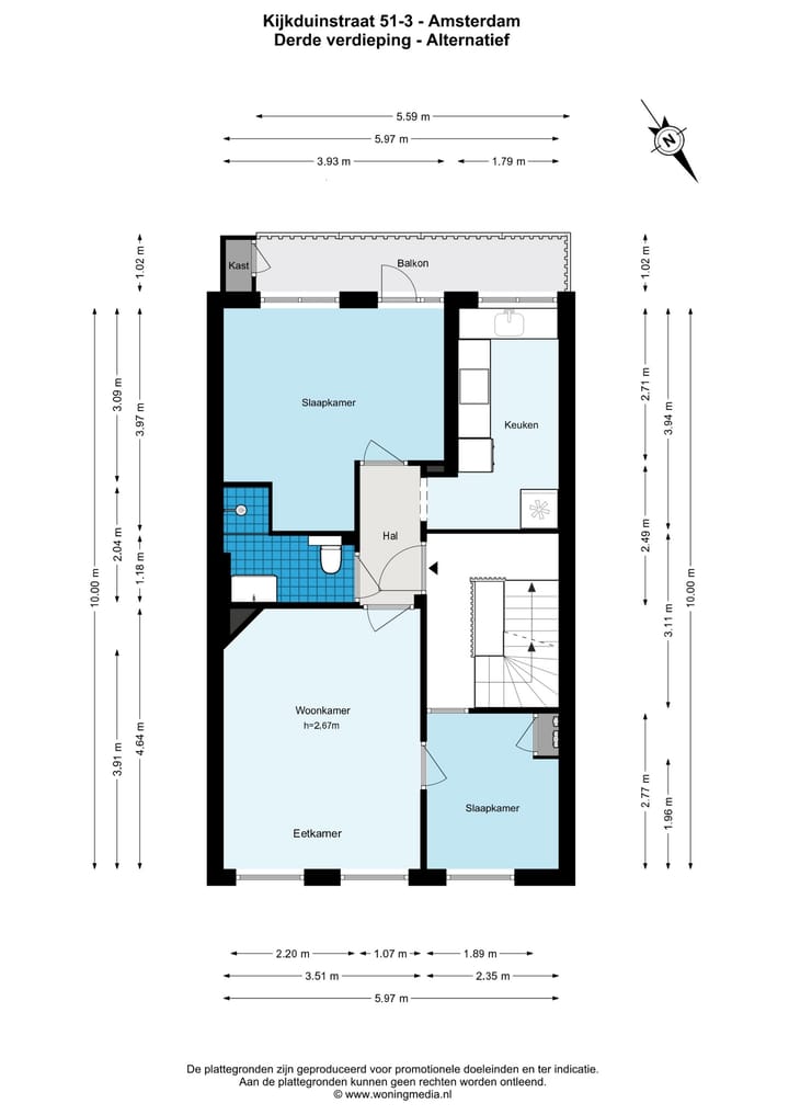 Foto 28 van Kijkduinstraat 51-3