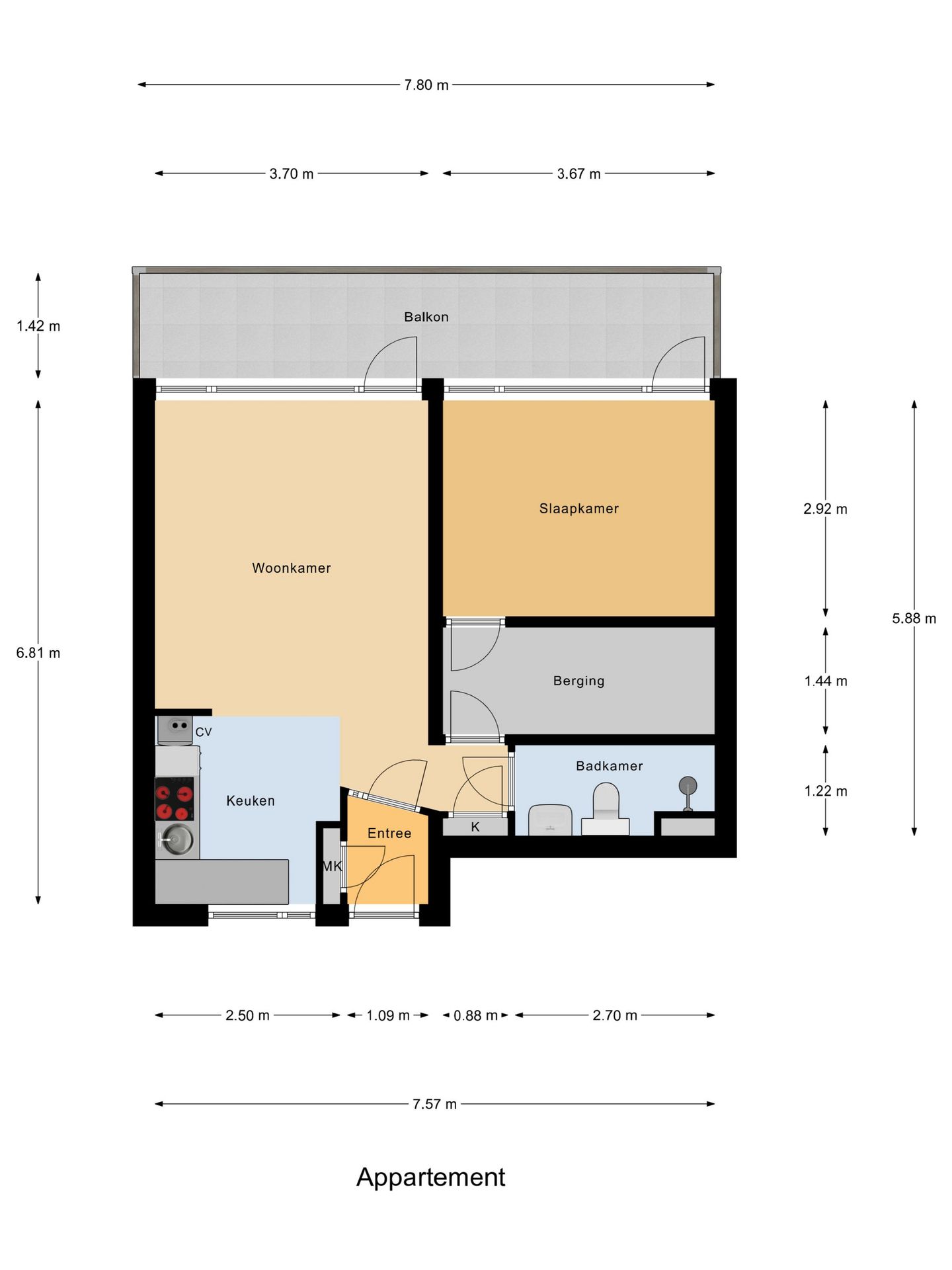 Foto 29 van Paul Krugerstraat 2-44