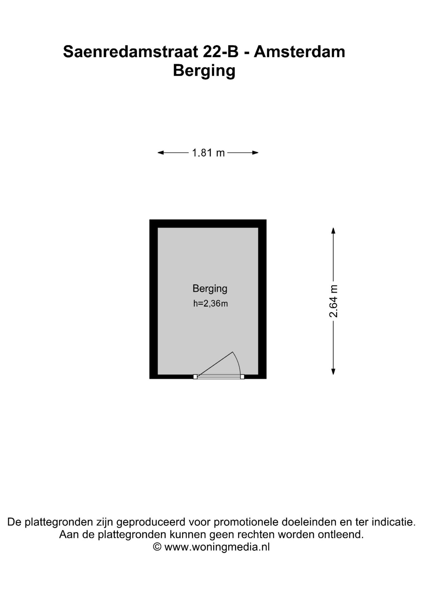 Foto 24 van Saenredamstraat 22-B