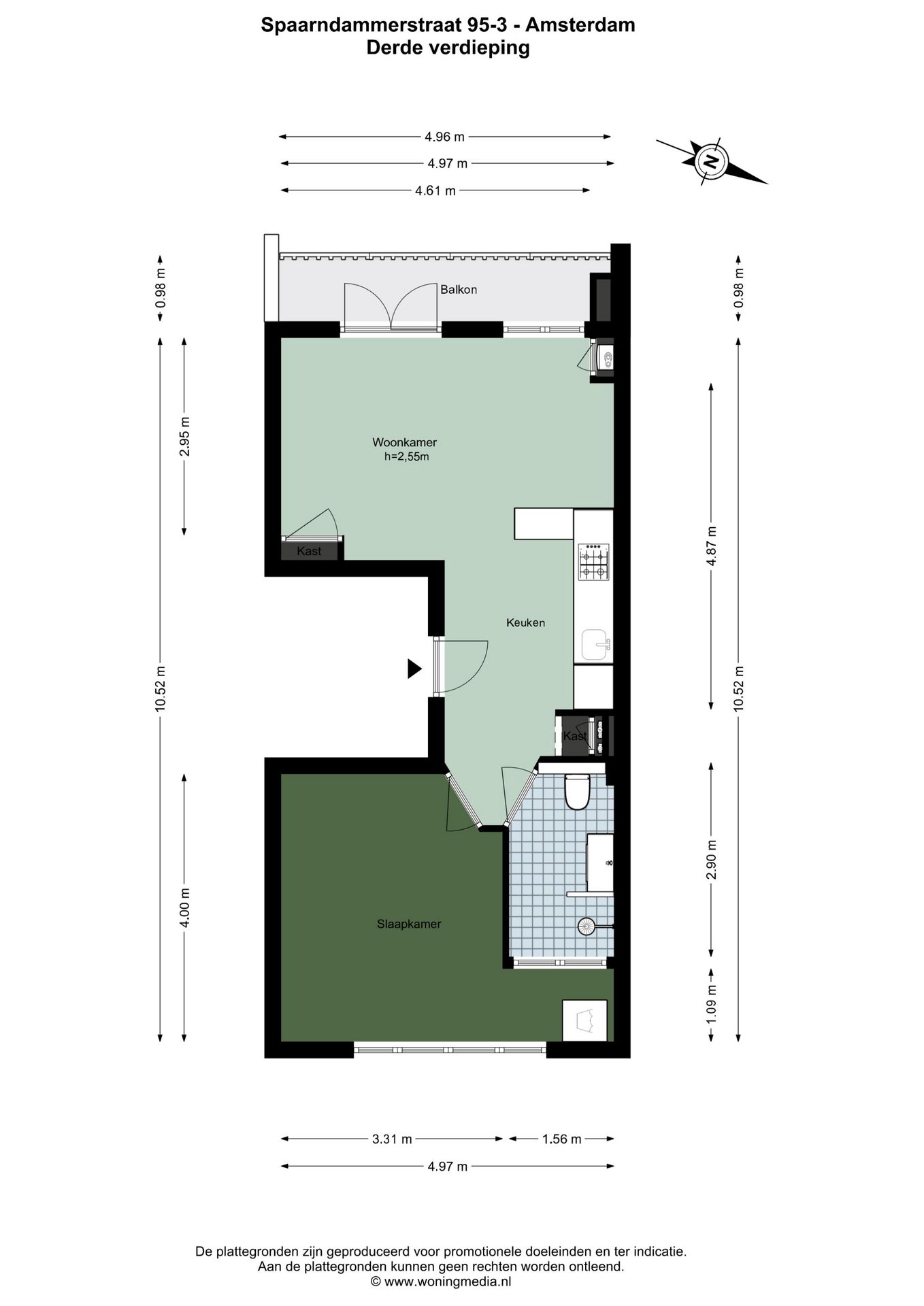 Foto 25 van Spaarndammerstraat 95-3