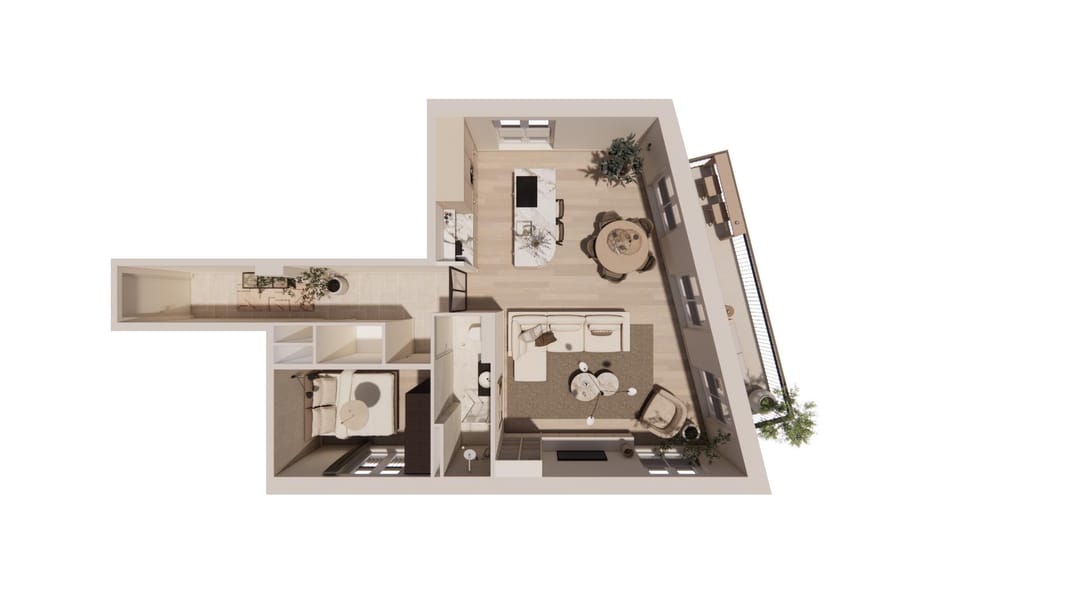 Foto 12 van 15 appartementen De  Smederij Stationsstraat 91 Ermelo