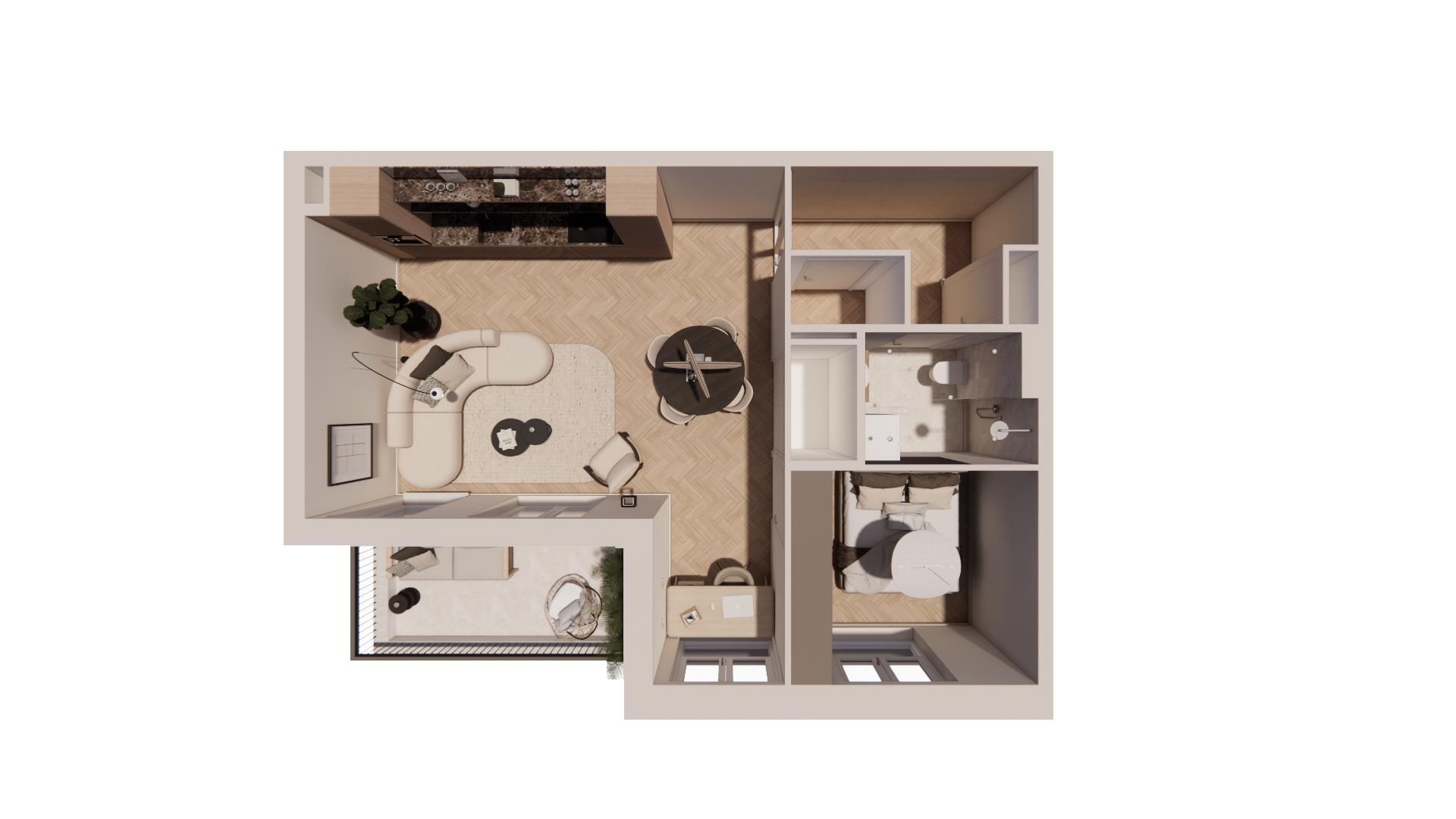 Foto 13 van 15 appartementen De  Smederij Stationsstraat 91 Ermelo