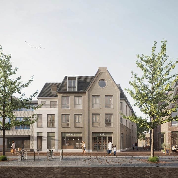 Foto van 8 sociale-koop-laag appartementen Portiekflat