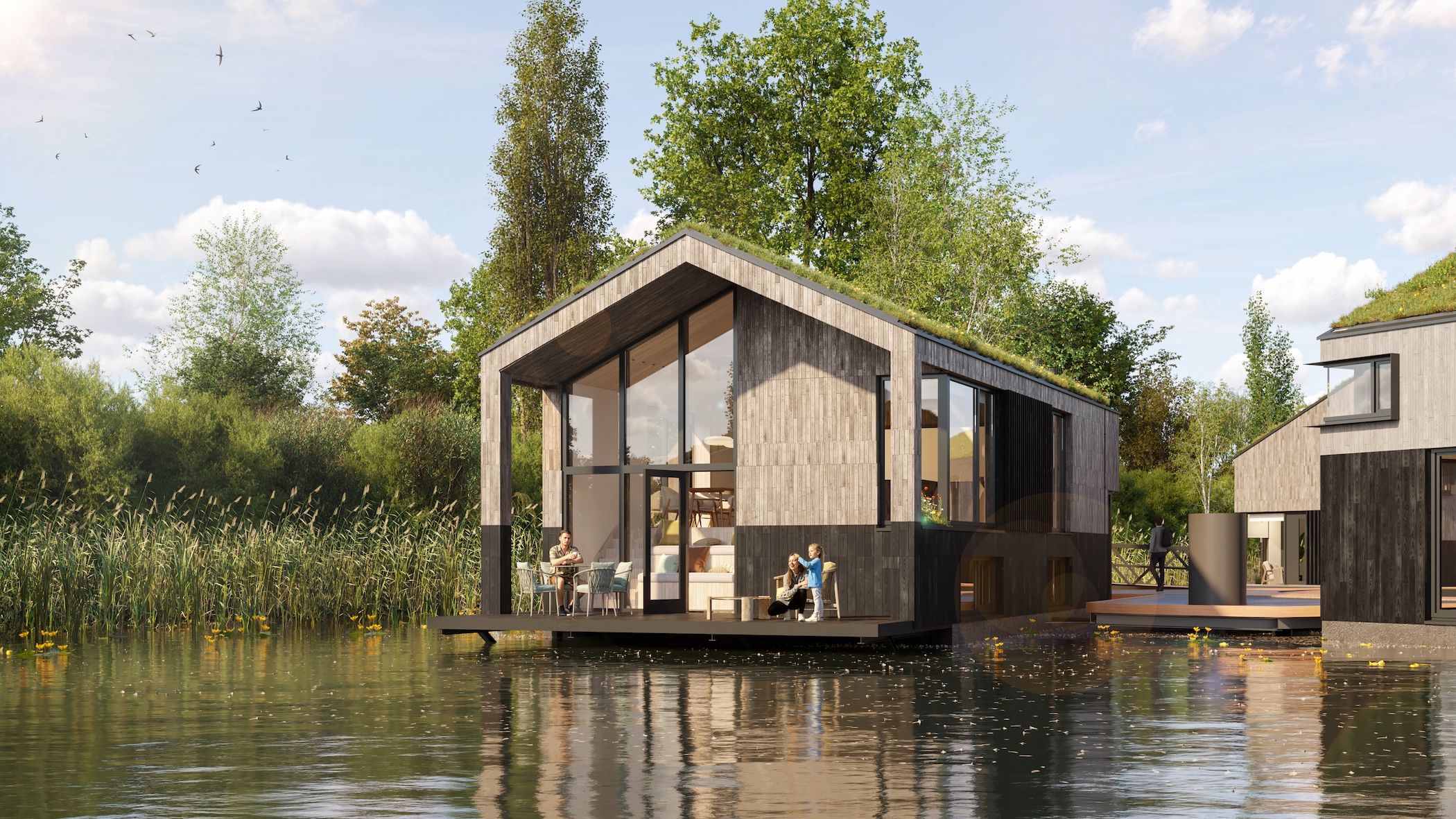 Drijvende woning | type A (Bouwnr. 2)  false